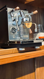 The JUMP is a compact and powerful heat exchanger machine that has a small footprint. A convenient switch located - Nebo specialty coffee Roastery