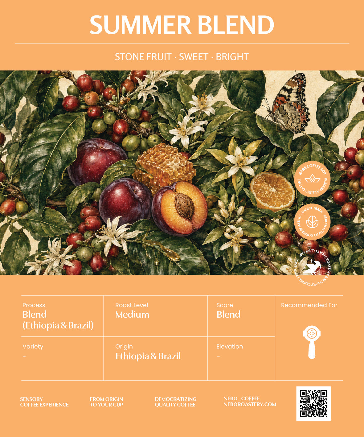 SUMMER BLEND - Nebo specialty coffee Roastery