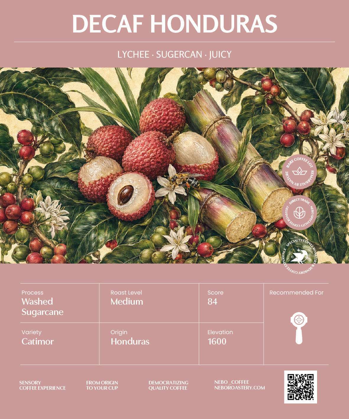 Decaf Honduras - Nebo specialty coffee Roastery