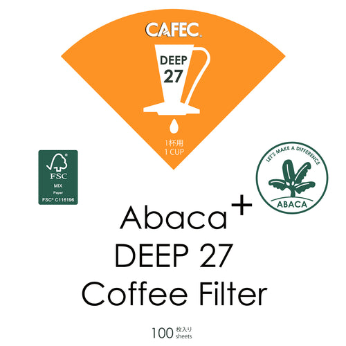 DEEP 27 Coffee Paper Filter - Nebo specialty coffee Roastery