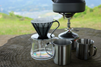 FLOWER DRIPPER OVAL (Clear Black) - Nebo specialty coffee Roastery