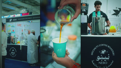 Nebo Roastery at the coffee expo